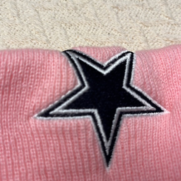 Dallas Cowboys Hat Logo Embroidered Beanie - Picture 4 of 5